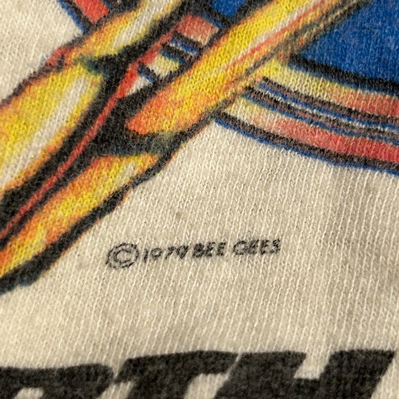 Vintage Bee Gees 1979 All American Tour T-Shirt - Picture 5 of 6